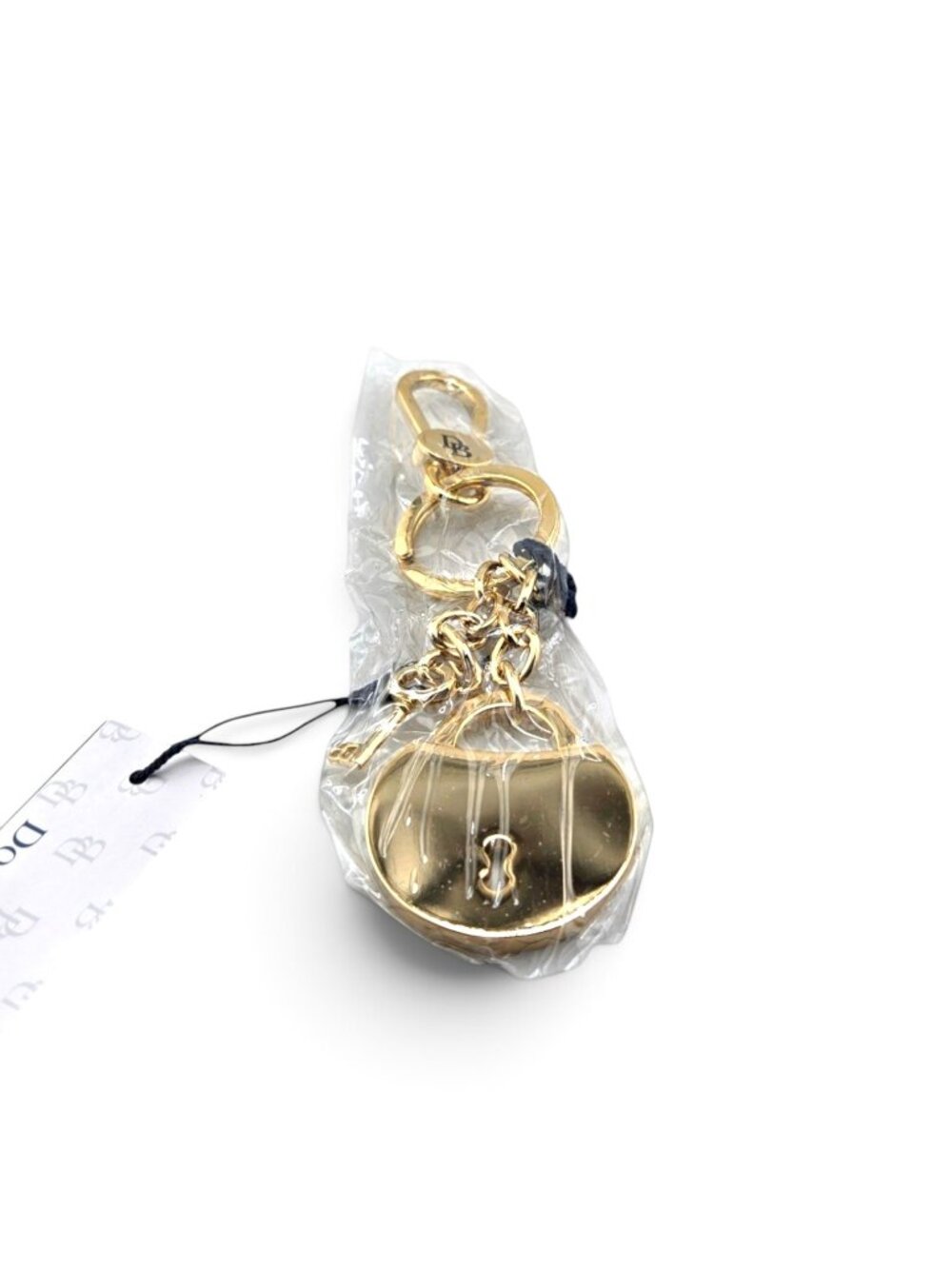D&B Samba Lock and Key Purse Charm Key Chain - Picture 2 of 2